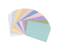 Vaessen Creative Felt Fabric Multipack-10 Pastel Colours-A4 (7.9 x 11.8) x 1 mm-30 Sheets-for Sewing, Crafts, Costumes, Flowers and Decorations