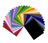Vaessen Creative Felt Fabric Multipack-30 Assorted Colours-A3 (11.8 x 16.5) x 1 mm-30 Sheets-for Sewing, Crafts, Costumes, Flowers and Decorations
