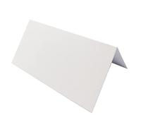 Vaessen Creative Florence Smooth Card Blanks, White, 300 GSM Watercolour Paper, 50 Pieces, 11 cm x 22 cm, Create Birthday Cards, Wedding Invitations and Other Paper Crafts
