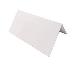 Vaessen Creative Florence Smooth Card Blanks, White, 300 GSM Watercolour Paper, 50 Pieces, 11 cm x 22 cm, Create Birthday Cards, Wedding Invitations and Other Paper Crafts