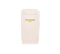 Vaessen Creative Heavy Duty European Hang Tab - 3.2 x 1 cm - 1 Hole Punch for Thick Materials, DIY, Scrapbooking Paper, Crazy Plastic, Bullet Journaling, Greeting Cards, White, One Size