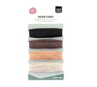 Vaessen Creative Hemp Cord Basic Assortment 4x10m, Multi-Colour, 16.3x7.9x1 cm