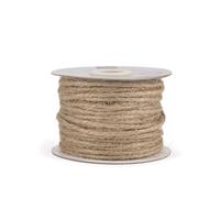 Vaessen Creative Jute Twine 3 mm x 50 m - Natural Garden String - Brown Rope for Gardening, Climbing Plants, Crafts, Wedding Decorations and Gift Wrapping