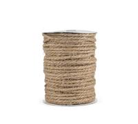 Vaessen Creative Jute Twine 4 mm x 50 m - Natural Garden String - Brown Rope for Gardening, Climbing Plants, Crafts, Wedding Decorations and Gift Wrapping