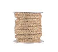 Vaessen Creative Jute Twine 8 mm x 50 m - Natural Garden String - Brown Rope for Gardening, Climbing Plants, Crafts, Wedding Decorations and Gift Wrapping