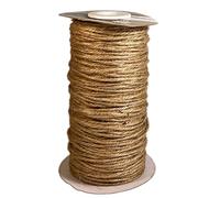 Vaessen Creative Jute Twine, Kraft Brown, 100 m x 2 mm, for Gift Wrapping, Decorating, Floral Arrangements and Papercrafts