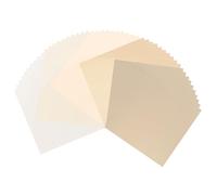 Vaessen Creative Kraft Paper 12 x 12-100 Sheets of 300 GSM - Smooth & Brown - for Crafts, Scrapbooking, Card Making, Envelopes, Journaling and Labels