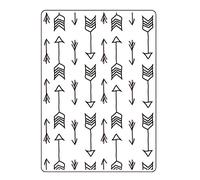 Vaessen Creative Love It Collection, Embossing Folder Arrows, A6