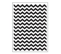 Vaessen Creative Love It Collection, Embossing Folder Chevron, A6