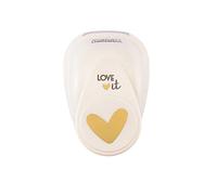 Vaessen Creative Craft Paper Punch - Heart - 1,8 x 2,2 cm - Circle Cutter for Crafting and Card Making