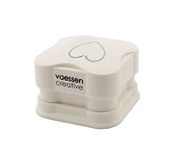 Vaessen Creative Magnetic Craft Punch - 3D Heart 1.2 x 1.3"