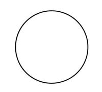 Vaessen Creative Metal Ring, Black, 20 x 20 x 0.03 cm