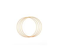 Vaessen Creative Metal Ring, Gold, 20 x 20 x 0.03 cm