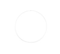 Vaessen Creative Metal Ring, White, 20 x 20 x 0.03 cm