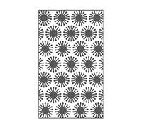Vaessen Creative Mini Embossing Folder, Blooms, for Adding Texture and Dimension to Scrapbook Pages, Cards and Other Papercraft Projects