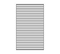 Vaessen Creative Mini Embossing Folder, Lines, for Adding Texture and Dimension to Scrapbook Pages, Cards and Other Papercraft Projects