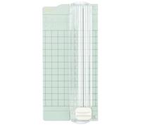 Vaessen Creative Mini Paper Cutter, 2.5 x 6 inches, Small Trimmer for Card Making, Scrapbook Ideas and Creative Papercrafts, Mint Green
