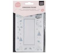 Vaessen Creative Pine Cones 5.75 x 4.21 inches Folder for Card Making, Scrapbooking, Journaling-Reusable-Precise Results-for Embossing and Die-Cutting Machines, 17 x 8.4 x 0.5 cm
