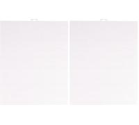 Vaessen Creative Plastic Canvas, 10 Count, Flexible Mesh Sheets for Crafts, Embroidery and Cross Stitch, 2 Pieces, Size 26x32cm or 10.2x12.5, Transparent, 11003-010, 10.2x12.5 (Pack of 2)