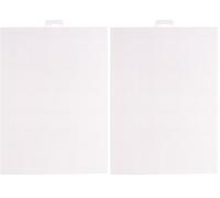 Vaessen Creative Plastic Canvas, 14 Count, Flexible Mesh Sheets for Crafts, Embroidery and Cross Stitch, 1 Piece, Size 21x28cm or 8.2x11 inches, Transparent (Pack of 2)