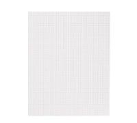 Vaessen Creative Plastic Canvas, 7 Count, Flexible Mesh Sheets for Crafts, Embroidery and Cross Stitch, 10 Pieces, Size 26x34 cm or 10.2x13.3,White