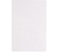 Vaessen Creative Plastic Canvas, 7 Count, Flexible Mesh Sheets for Crafts, Embroidery and Cross Stitch, 1 Piece, Size 30,5x46cm or 12x18.1 in, Transparent