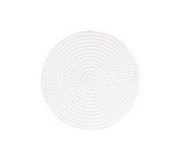 Vaessen Creative Plastic Canvas, Circle-Shaped, 7 Count, Flexible Mesh Sheets for Crafts, Embroidery and Cross Stitch, 10 Pieces, ø11cm or 4.3", White, 11003-103