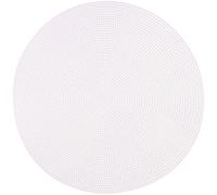 Vaessen Creative Plastic Canvas, Circle-Shaped, 7 Count, Flexible Mesh Sheets for Crafts, Embroidery and Cross Stitch, 1 Piece, ø30,5cm or 12", Transparent