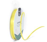 Vaessen Creative Satin Ribbon, 3mm x 10m, Elegant Shine for Card Making, Scrapbooks, Gift Wrapping and Other Craft Projects Pastel Yellow