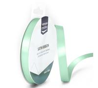 Vaessen Creative Satin Ribbon, Aqua, 9mm x 10m, Elegant Shine for Card Making, Scrapbooks, Gift Wrapping and Other Craft Projects