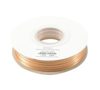 Vaessen Creative Satin Ribbon, Light Brown, 3mm x 100m, Elegant Shine for Card Making, Scrapbooks, Gift Wrapping and Other Craft Projects