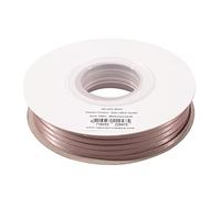Vaessen Creative Satin Ribbon, Milk Chocolate Brown, 3mm x 100m Double-Sided Shine for Card Making, Scrapbooks, Gift Wrapping and Other Craft Projects