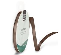 Vaessen Creative Satin Ribbon, Milk Chocolate Brown, 6mm x 10m Double-Sided Shine for Card Making, Scrapbooks, Gift Wrapping and Other Craft Projects, 301002-1023