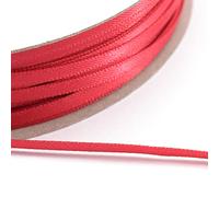 Vaessen Creative Satin Ribbon, Red, 3mm x 100m Double-Sided Shine for Card Making, Scrapbooks, Gift Wrapping and Other Craft Projects, 301002-5009