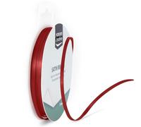 Vaessen Creative Satin Ribbon, Red, 3mm x 10m Double-Sided Shine for Card Making, Scrapbooks, Gift Wrapping and Other Craft Projects, 301002-0009