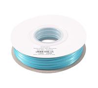 Vaessen Creative Satin Ribbon, Turquoise, 3mm x 100m Double-Sided Shine for Card Making, Scrapbooks, Gift Wrapping and Other Craft Projects
