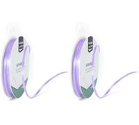 Vaessen Creative Satin Ribon, Fabric, Lavender, 3mm (Pack of 2)