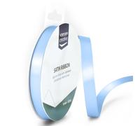 Vaessen Creative Satin Ribon, Fabric, Light Blue, 9mm