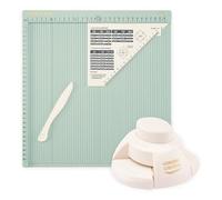 Vaessen Creative Scoring Board Score Easy 12 x 12" (30.5 x 30.5 cm) & 2-in-1 Corner Cutter - Card Making Supplies Kit with Paper Punch for Arts and Crafts, Labels, Photos and Gift Tags