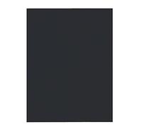 Vaessen Creative Self-Adhesive Magnetic Sheet, Powder Bonded, Black, One Size