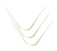 Vaessen Creative Small Square Florence Envelopes for Greeting Cards, Ivory, Set of 25, Matching Cards Available (Pack of 3)