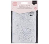 Vaessen Creative Snowflake 5.75 x 4.21 inches Folder for Card Making, Scrapbooking, Journaling-Reusable-Precise Results-for Embossing and Die-Cutting Machines, 17 x 8.4 x 0.5 cm