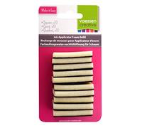 Vaessen Creative Spare Foams for Ink applicator x10, Black, 3.5x4.5x0.5 cm
