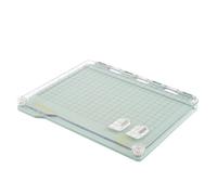 Vaessen Creative Stamp Easy Stamping Platform 8.7 x 6.5” - Tool for Card Making, Clear Stamps and Scrapbooking - Mint Green