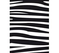 Vaessen Creative Zebra Stripes 5.75 x 4.21 inches Folder for Card Making, Scrapbooking, Journaling-Reusable-Precise Results-for Embossing and Die-Cutting Machines, 17 x 8.4 x 0.5 cm