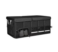 VAEVEN Car Boot Organiser for Hyundai Ioniq 5/Ioniq 5 N/Ioniq 5 XRT/INSTER, Collapsible Multi Compartment Car Organizer, Waterproof Durable Car Boot Storage, Car Boot Organiser Bag,A Black-92L