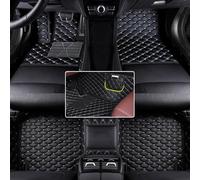 VAEVEN Car Floor Mat Set Accessory for Audi A5 COUPE 2door B8 2007-2016(RHD), Waterproof Non-Slip Full Covered Protection Custom Leather Front Rear Row Car Floor Mats,F BlackWhite