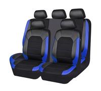 VAEVEN Car Seat Cover Set for VW Amarok Atlas Atlas Tanoak Beetle Bora Caddy Eos Fox Golf, 5 Seats Leather Car Seat Covers Full Set, Car Seat Protector Cover, Seat Cushion Protector Car Seat Cover