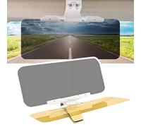 VAEVEN Car Sun Visor Extension for Skoda Yeti (5L) 5door SUV SWB/2014 2015 2016 2017 2018 2019, Day And Night Anti Glare Visor Adjustable Sunshade Sun Visor Extension, 2 in 1 Car Sun Visor,32 * 14cm