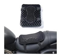 VAEVEN Motorcycle Gel Seat Cushion for Harley Davidson Sportster 883 1957-2016 2017 2018 2019, Shock Absorption Breathable Seat Pad, Foldable Motorcycle Seat Cushion for Long Rides